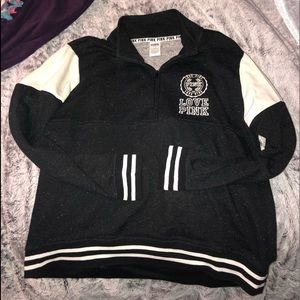 Victoria Secret PINK // Half Zip Sweatshirt